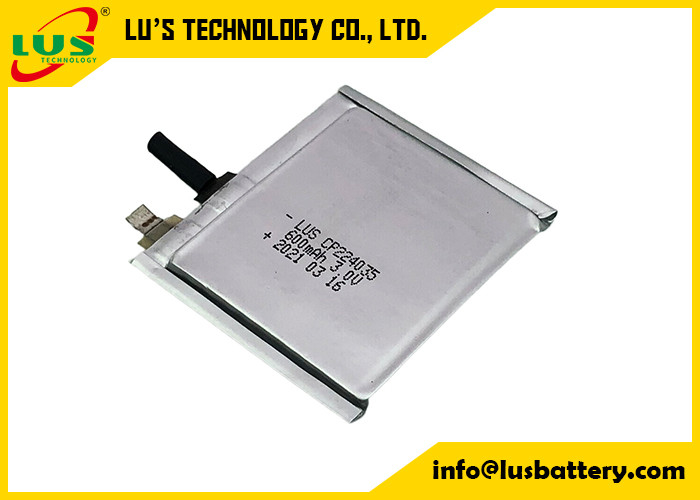 Батарея 3.0V 600mah CP224035 пакета марганца лития мягкая для вызывать локатор