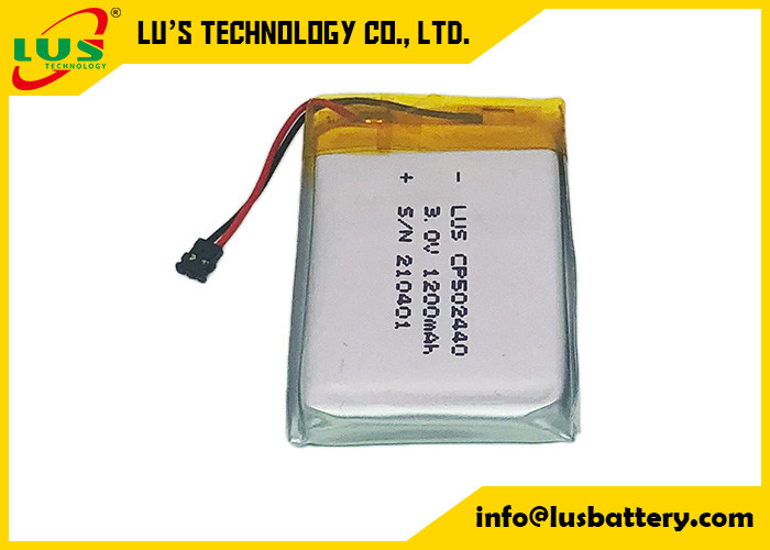 батарея CP502440 лития Mno2 3.0V 1200mAh для продуктов RTLS