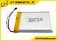 Батарея лития LP903450 прямоугольного полимера перезаряжаемые 3.7V 1500mAh
